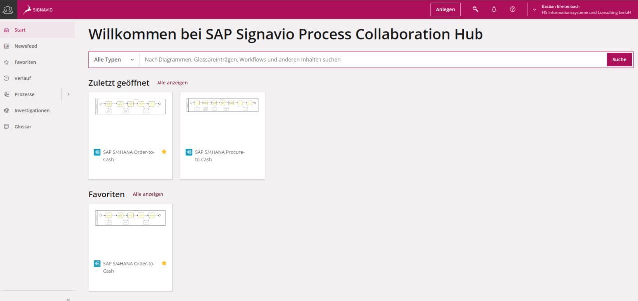 SAP Signavio: Intelligent Business Process Management